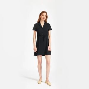 Everlane Japanese GoWeave Notch Shirtdress